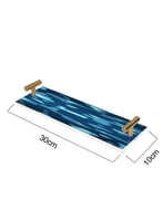 صينية تقديم مصنوعة من الأكريليك مزخرفة بتصميم مموه...