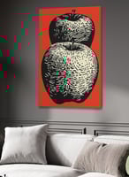 لوحة كانفاس بتصميم للتفاح