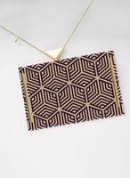 صينية تقديم مصنوعة من الأكريليك مزخرفة بتصميم نمطي...