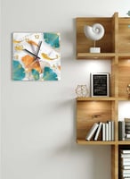 ساعة حائط مصنوعة من الأكريليك تعمل بالبطارية، بتصم...