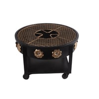 منقل نار دائري بكفرات 50 ارتفاع 25 سم