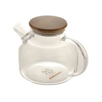 ابريق زجاج غطاء خشب 1 لتر FIFY