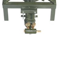 موقد غاز صيني 2 عين مدور "كرسي" شديد التحمل للمهما...