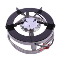 موقد اللهب المطور رصاصي مقاس 20 سم مع جراب