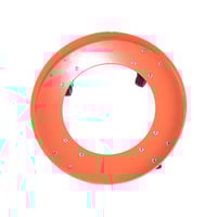 قاعدة اسطوانة غاز دائري برتقالي م 33 سم