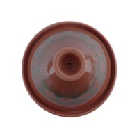 طاجن مطلي مزخرف مقاس 25