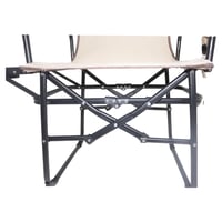 كرسي طاولة قابل للطي بني مع بيج FIAFI