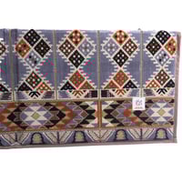 جلسة عصر نقشة رصاصي م 130*45 سم