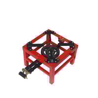 موقد 2 عين مربع احمر موديل 34054- 9462