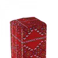 مركي كبير درجة ثانية احمر منقوش سوري