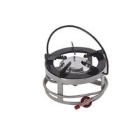 موقد اللهب المطور رصاصي مقاس 17 سم مع جراب