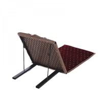 مسند ظهر 50 سم احمر منقط درجة اولى