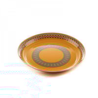 صحن تباسي غضار نقشة تراثي م 45