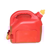 جركل موجة بقاعدة 5 لتر احمر