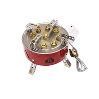 موقد غاز سفاري 9 عيون لي مع شنطة SSF03