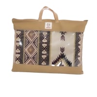 سجادة صلاة مع مسند نقشة سدو م 55*155 سم