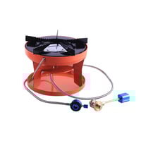 موقد 1*2 دائري مع لي ومفتاح FIAFI