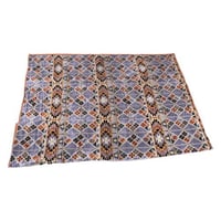 فرشة قماش تنزاني نقشة رصاصي م 2*2