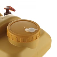 مغسلة البركة 12 لتر لون بيج