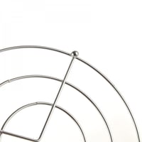 قاعدة ابريق وقدر استيل دائري كبير 9776