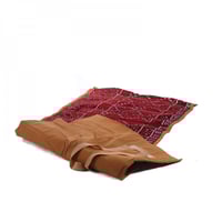 فرشة 90*2 تنزاني سوري احمر منقوش