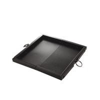 منقل نار صفط 4 ارجل 45*45*17 مع جراب