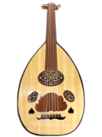 عود موسيقي ابو قلبين تصميم بحريني