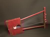 سمسمية احترافية فئة متوسط باللون البني – صناعة سعو...