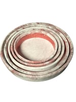 مجموعة دفوف احترافية من الجلد الأبيض السميك – صوت...