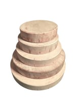 مجموعة دفوف احترافية من الجلد الأبيض السميك – صوت...