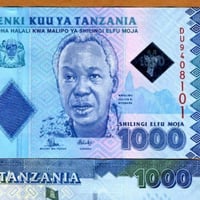 تنزانيا فئة 1000 شلن أنسر