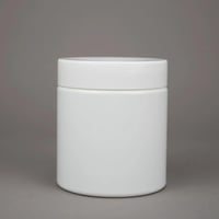 برطمان اسطواني ابيض كامل