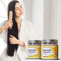 عبوتين معالج الشعر رابنزل لتطويل ومعالجة مشاكل الش...