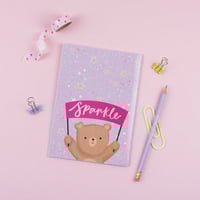 دفتر مسطر SPARKLE