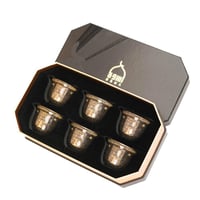 طقم قهوة بتصميم كسوة الكعبة