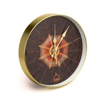 ساعة حائط القبة المتحركة