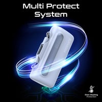 بطارية الفزعة 5 الاف منفذين مدمجة تايب سي + لايتنج...