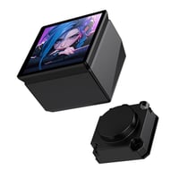 مبرد مائي بحجم mm360 بشاشة تفاعليه ومراوح RGB