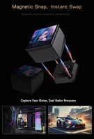 مبرد مائي بحجم mm360 بشاشة تفاعليه ومراوح RGB