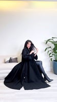 عباية شتوية أسود