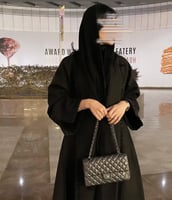 عباية شتوية أسود