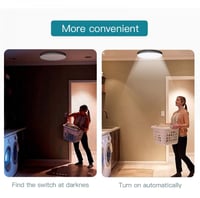 إضاءة ليد 12W موفرة بمستشعر حركة PIR وضوء