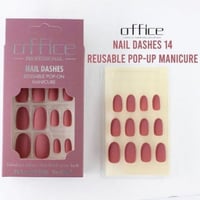 اظافر اوفيس مطفي مخملي لصق ذاتي - 14