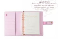 مفكرة باللون البني مقاس a5