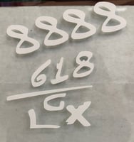 كتابة قزاز امامي لصق توقيعه