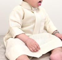 ثوب مواليد لينن كويتي