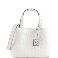 شنطة أرماني إكستشينج كروس بودي بيضاء