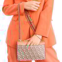 شنطة دكني ميلي لون بيج