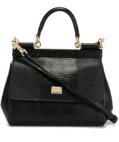 شنطه دولسي سمول اسود ملمس مميز