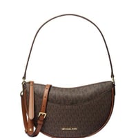 شنطة مايكل كورس دوفر متوسطة الحجم بني